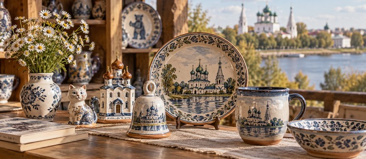 Сувениры из керамики в Ярославле